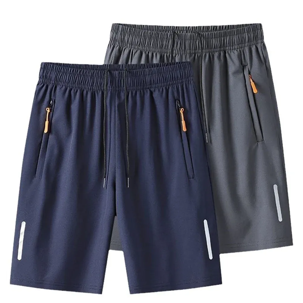 Men's Ultra-Thin Ice Silk Casual Shorts - Quick Dry Loose Fit Joggers for Beach, Gym, Sports, Summer Wear showcase 19