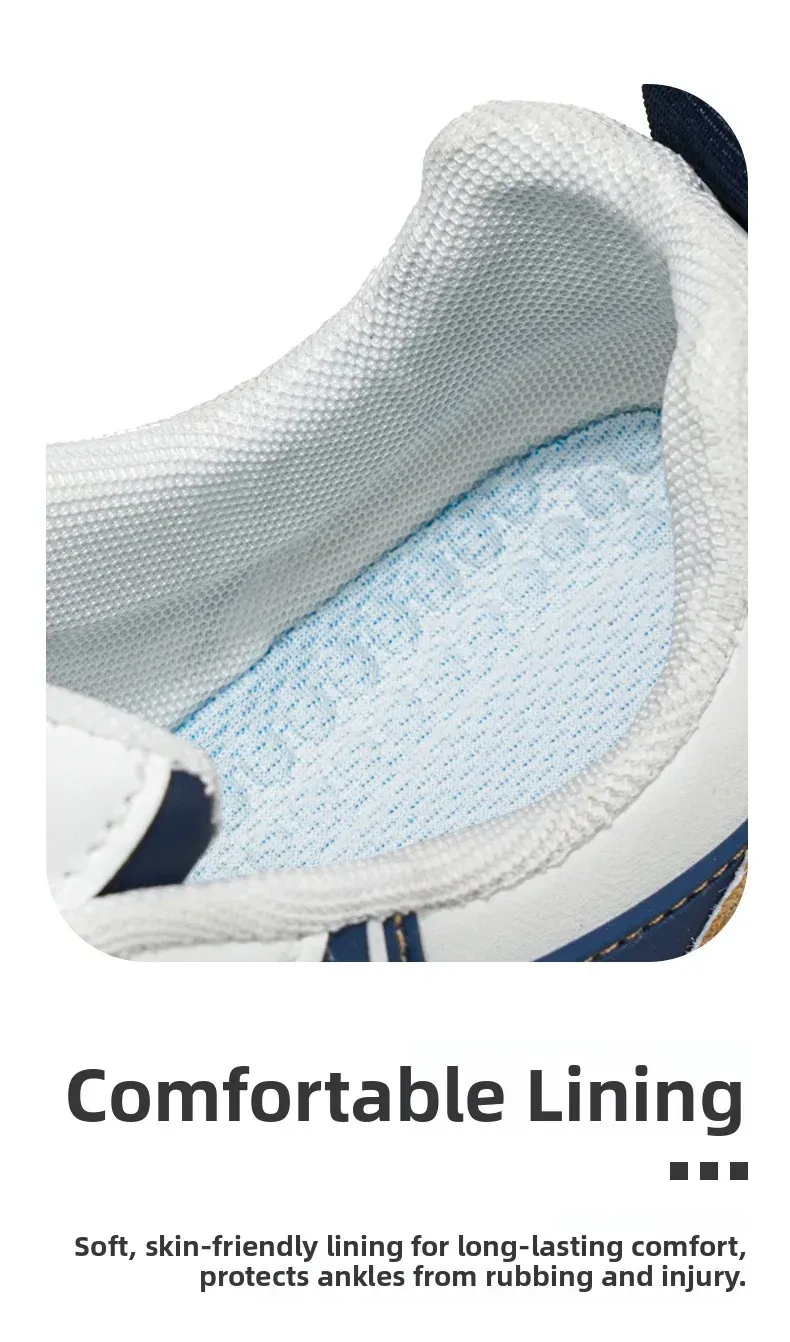 Men's Casual Running Shoes - Breathable PU Leather Low Cut Sneakers, Thick Sole, All-Season Comfort for Students & Adults showcase 4