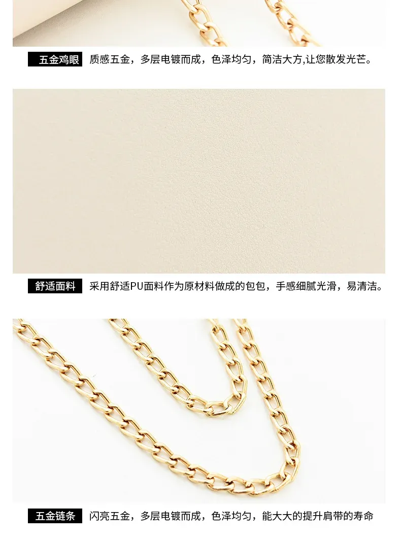 Women's Fashion Sequin Shoulder Bag with Bow Pendant Chain - Korean Ins Style Small Square Bag for Parties & Everyday showcase 19