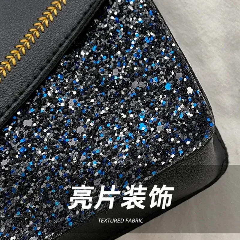 Luxury Deer Head PU Leather Shoulder Bag for Women, Fashionable Chain Underarm Handbag, Small Square Design for Casual Outings & Shopping showcase 10