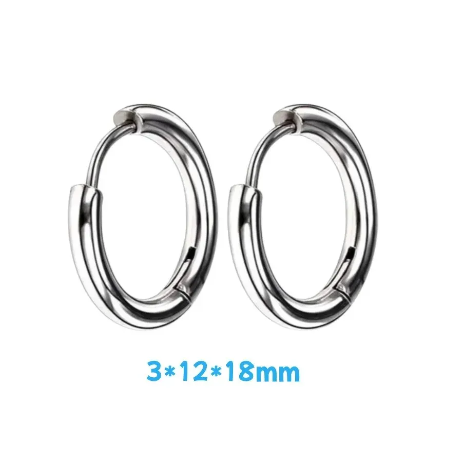 Punk Peach Heart Pendant Earrings for Women, Silver Color Geometric Circular Ear Buckle, Trendy Fashion Jewelry Gift for Girls showcase 4