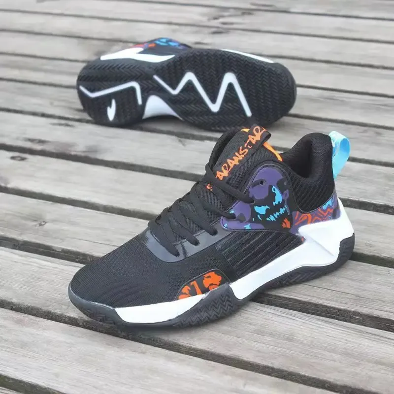 Men's High-Top Basketball Shoes: Luxury Comfortable Anti-Slip Sneakers for Running, Casual Wear, and Fashionable Versatility showcase 14