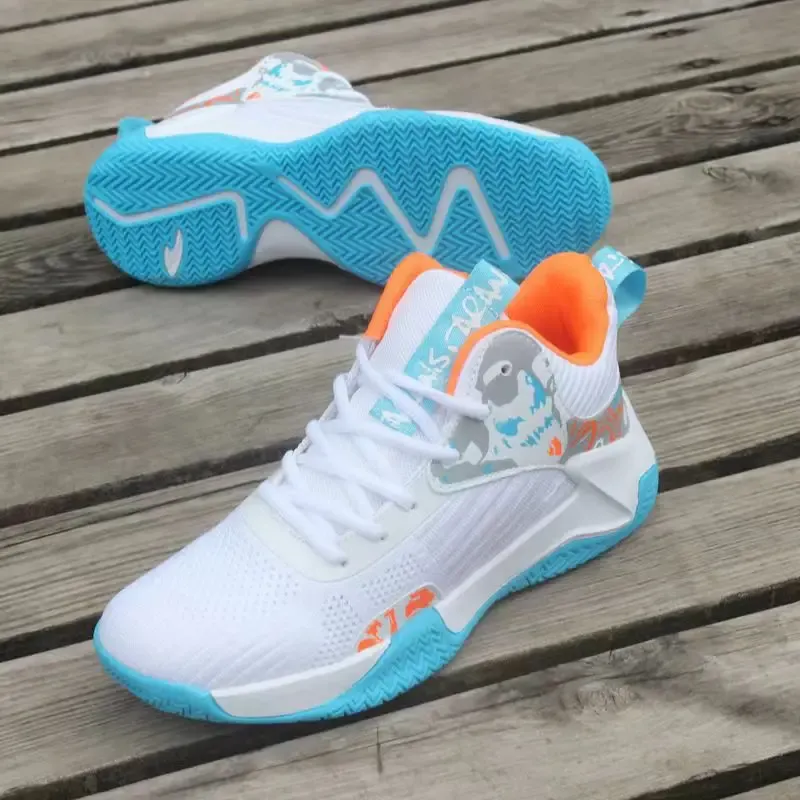 Men's High-Top Basketball Shoes: Luxury Comfortable Anti-Slip Sneakers for Running, Casual Wear, and Fashionable Versatility showcase 17