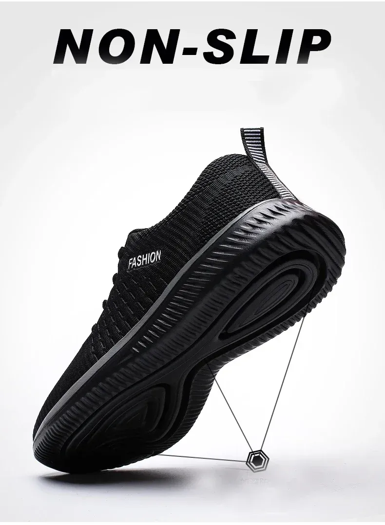 Men's Summer Breathable Mesh Casual Shoes - Lightweight Fashion Moccasins Sneakers for Daily Wear, Sizes 36-48 showcase 8