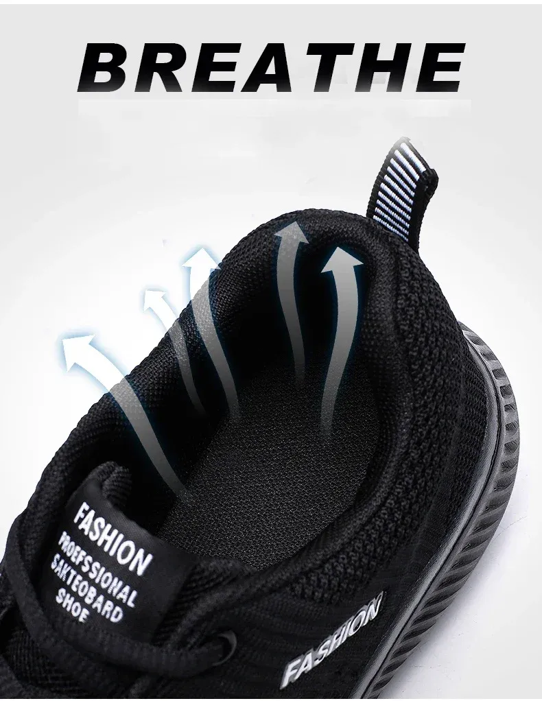Men's Summer Breathable Mesh Casual Shoes - Lightweight Fashion Moccasins Sneakers for Daily Wear, Sizes 36-48 showcase 9