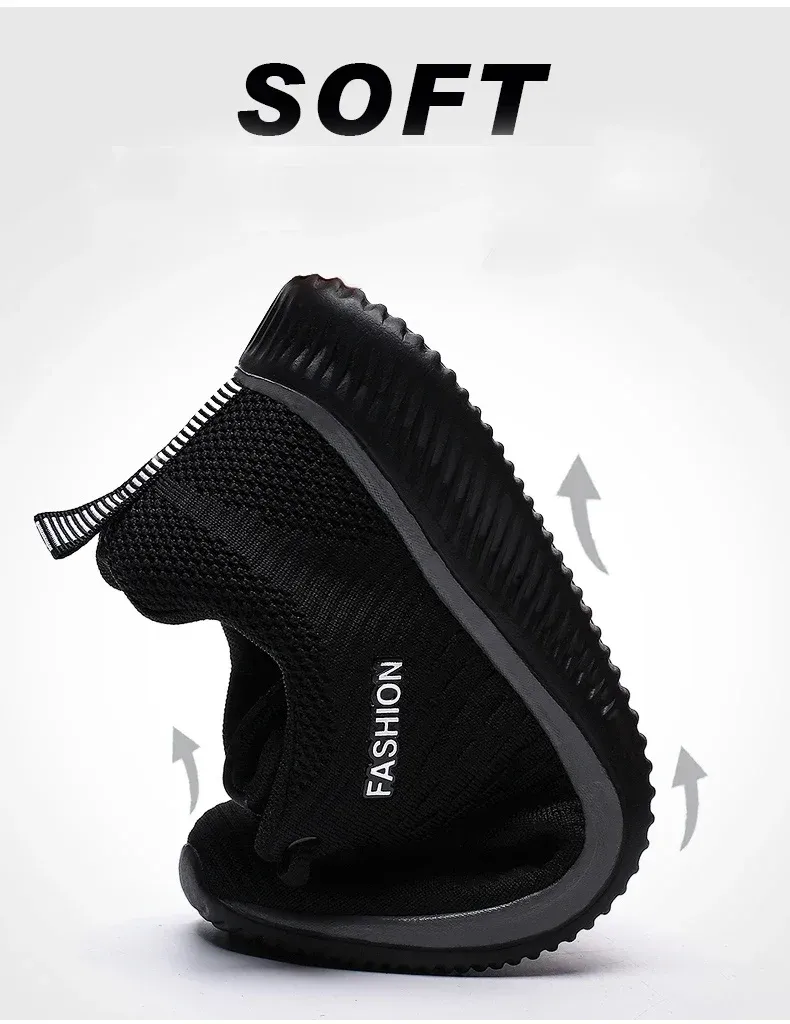 Men's Summer Breathable Mesh Casual Shoes - Lightweight Fashion Moccasins Sneakers for Daily Wear, Sizes 36-48 showcase 10