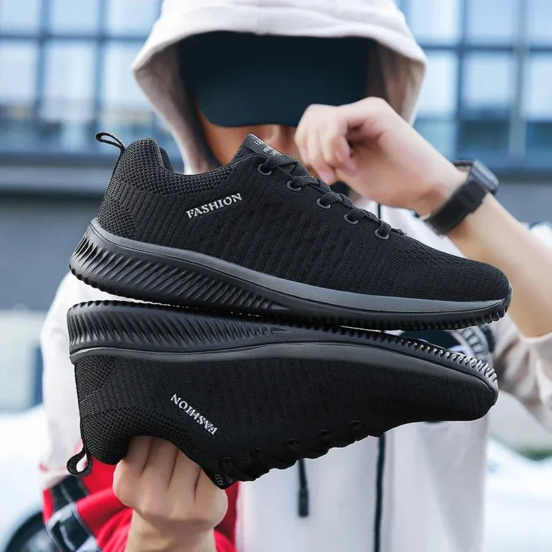 Men's Summer Breathable Mesh Casual Shoes - Lightweight Fashion Moccasins Sneakers for Daily Wear, Sizes 36-48 showcase 12