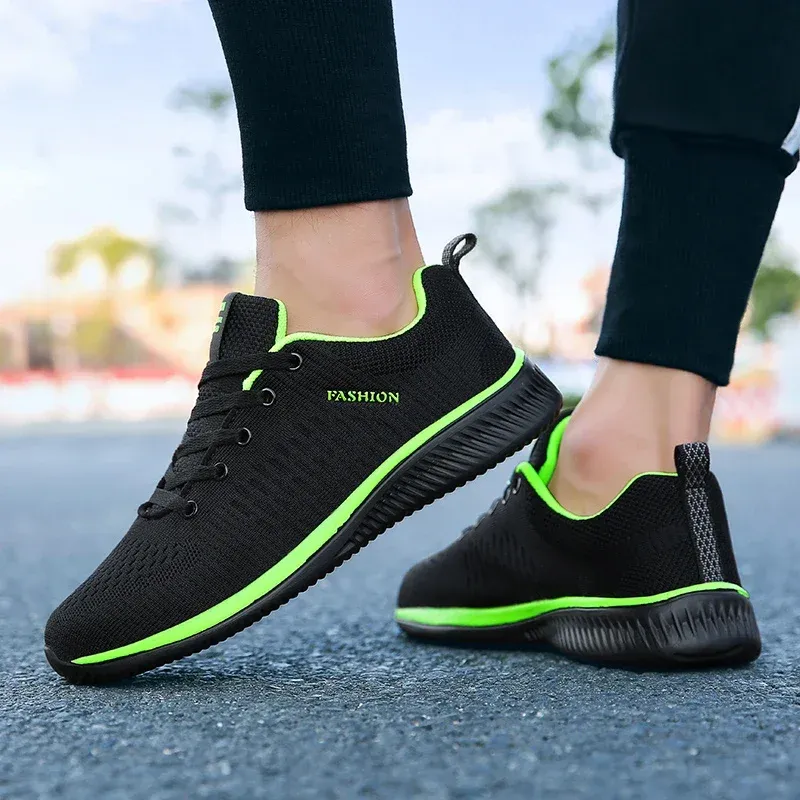 Men's Summer Breathable Mesh Casual Shoes - Lightweight Fashion Moccasins Sneakers for Daily Wear, Sizes 36-48 showcase 15