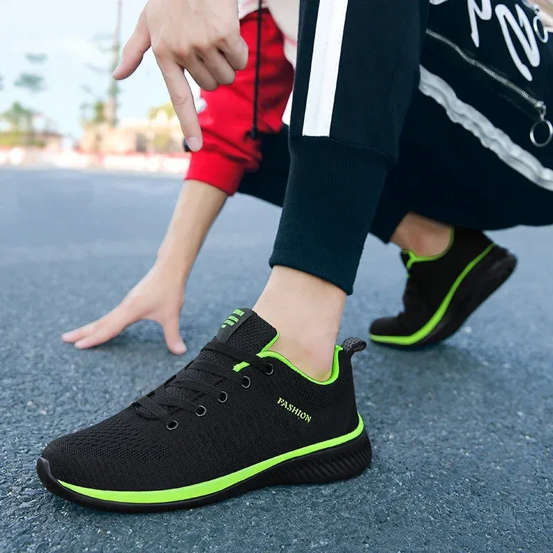 Men's Summer Breathable Mesh Casual Shoes - Lightweight Fashion Moccasins Sneakers for Daily Wear, Sizes 36-48 showcase 16