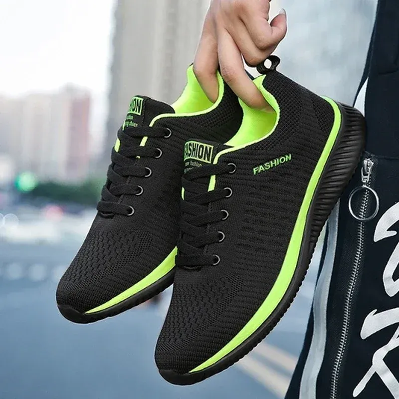 Men's Summer Breathable Mesh Casual Shoes - Lightweight Fashion Moccasins Sneakers for Daily Wear, Sizes 36-48 showcase 18