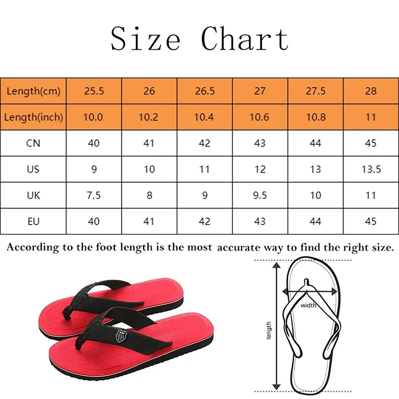 Men's Casual Flip Flops Fashion Beach Shoes - Summer Non-Slip Flat Slides, Comfortable Indoor House Slippers for Men, Large Sizes Available showcase 2