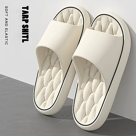 Ultra-Light EVA Soft Slides for Men & Women, Fashionable Indoor/Outdoor Slippers, Non-Slip Bathroom Flip Flops, Comfortable Beach Sneakers