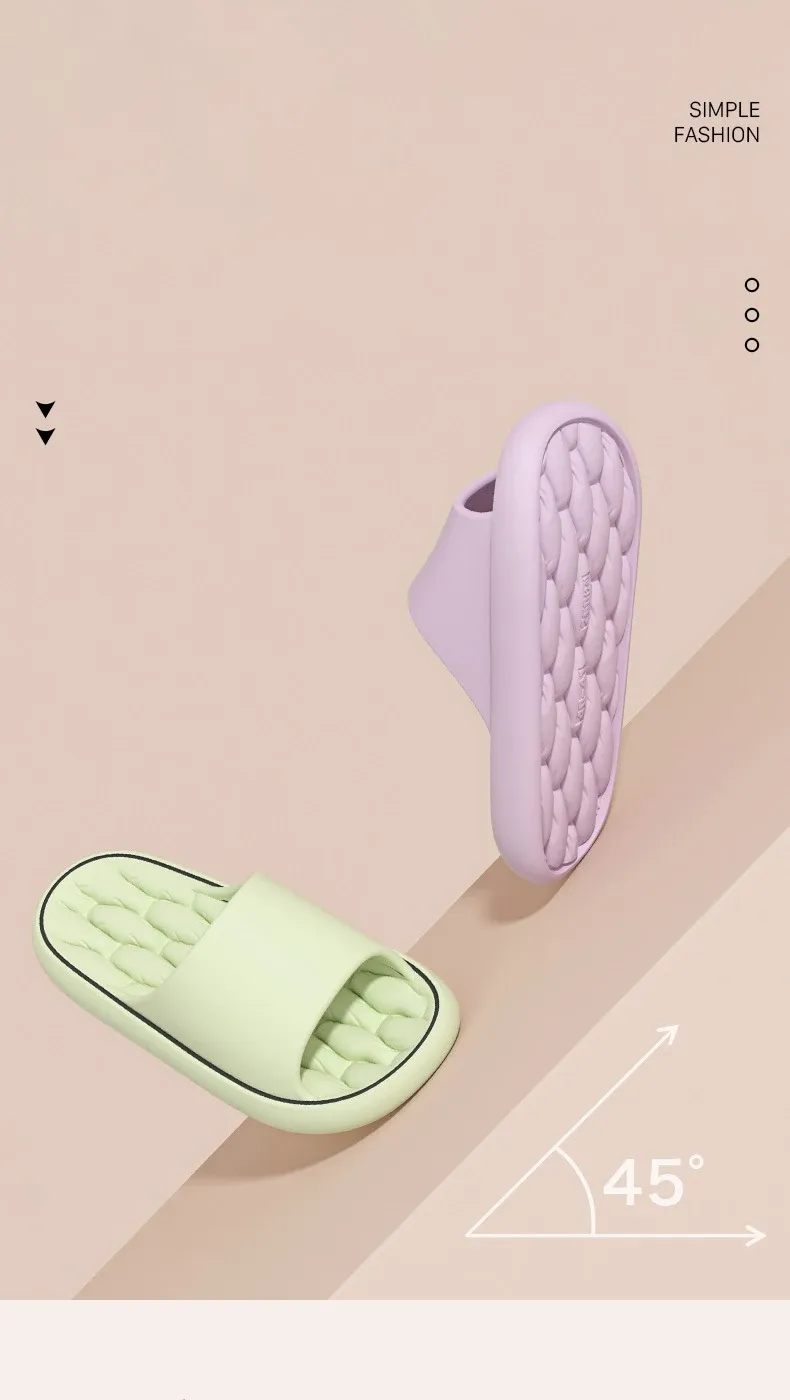 Ultra-Light EVA Soft Slides for Men & Women, Fashionable Indoor/Outdoor Slippers, Non-Slip Bathroom Flip Flops, Comfortable Beach Sneakers showcase 5