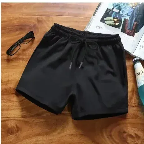 2025 Summer Men's Kitten Cartoon Print Casual Shorts - Loose Fit Trend Sports Five-point Pants for Couples thumbnail 4