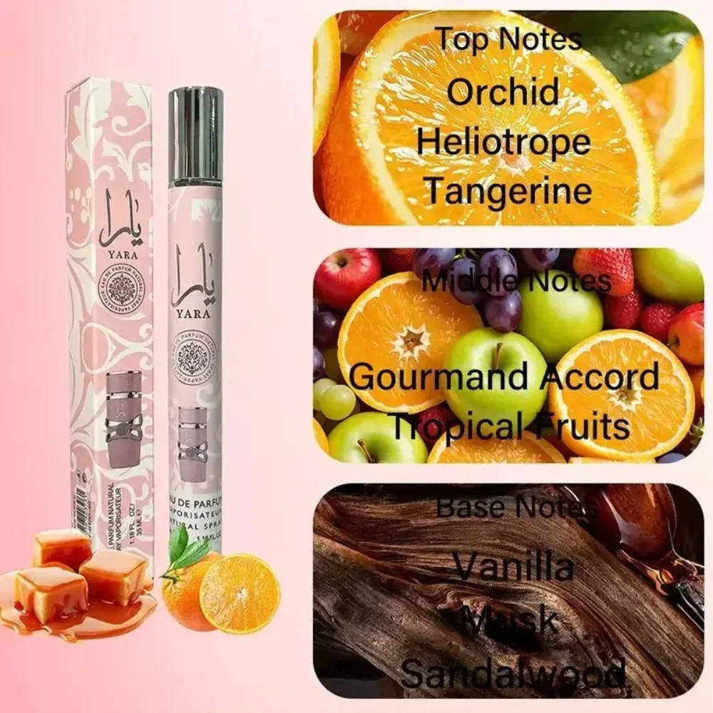 Lattafa ASAD Yara Pink Eau de Parfum 100ml - Sweet Strawberry Cream Fragrance for Women, Exotic Tropical Scent, Long-Lasting Woody Base Notes showcase 10