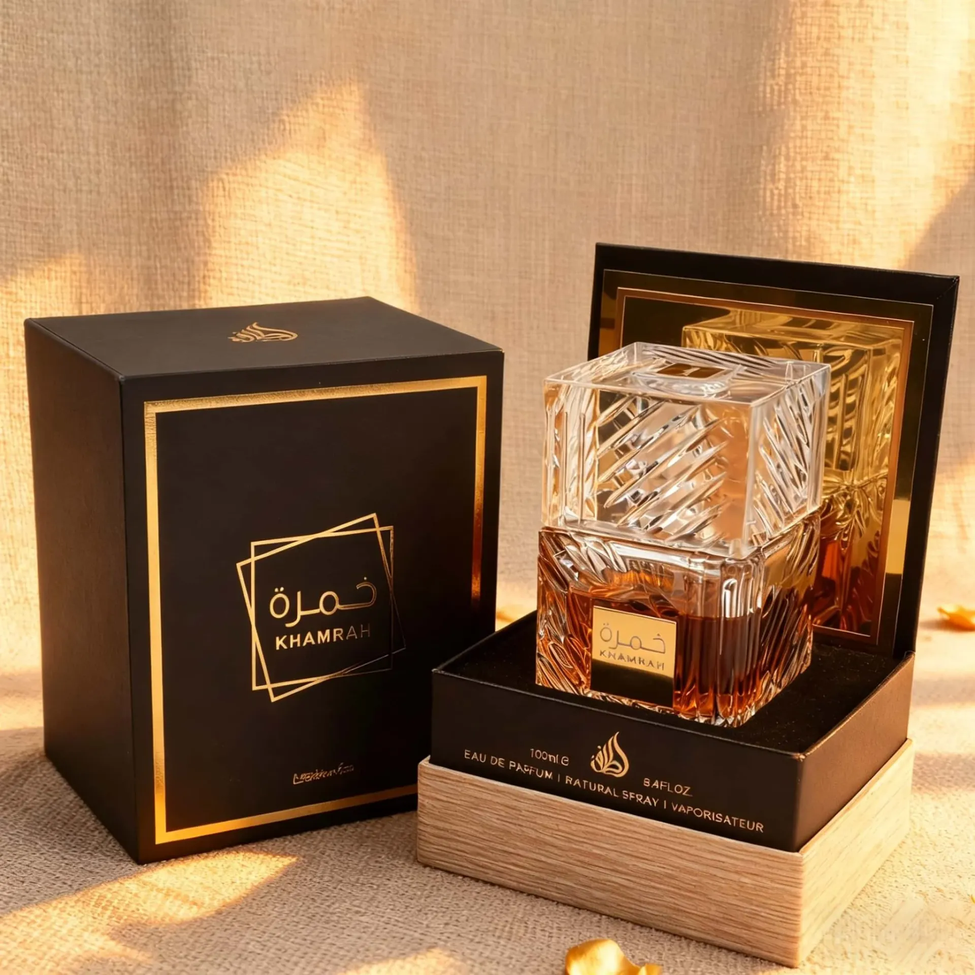 Warm Spicy Arabian Perfume for Men & Women | Long-Lasting Gourmand Scent | Unisex Oriental Fragrance Spray | Sweet Eau de Parfum thumbnail 1
