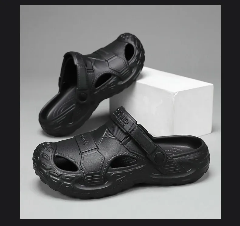 Men's Summer EVA Clogs Platform Sandals - Soft, Lightweight, Anti-Slip Beach Slides & Indoor Outdoor Slippers for Leisure and Comfort showcase 4
