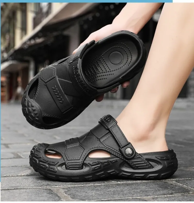 Men's Summer EVA Clogs Platform Sandals - Soft, Lightweight, Anti-Slip Beach Slides & Indoor Outdoor Slippers for Leisure and Comfort showcase 10