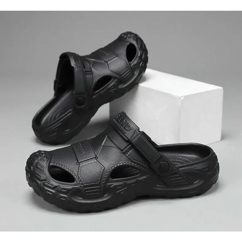 Men's Summer EVA Clogs Platform Sandals - Soft, Lightweight, Anti-Slip Beach Slides & Indoor Outdoor Slippers for Leisure and Comfort showcase 15