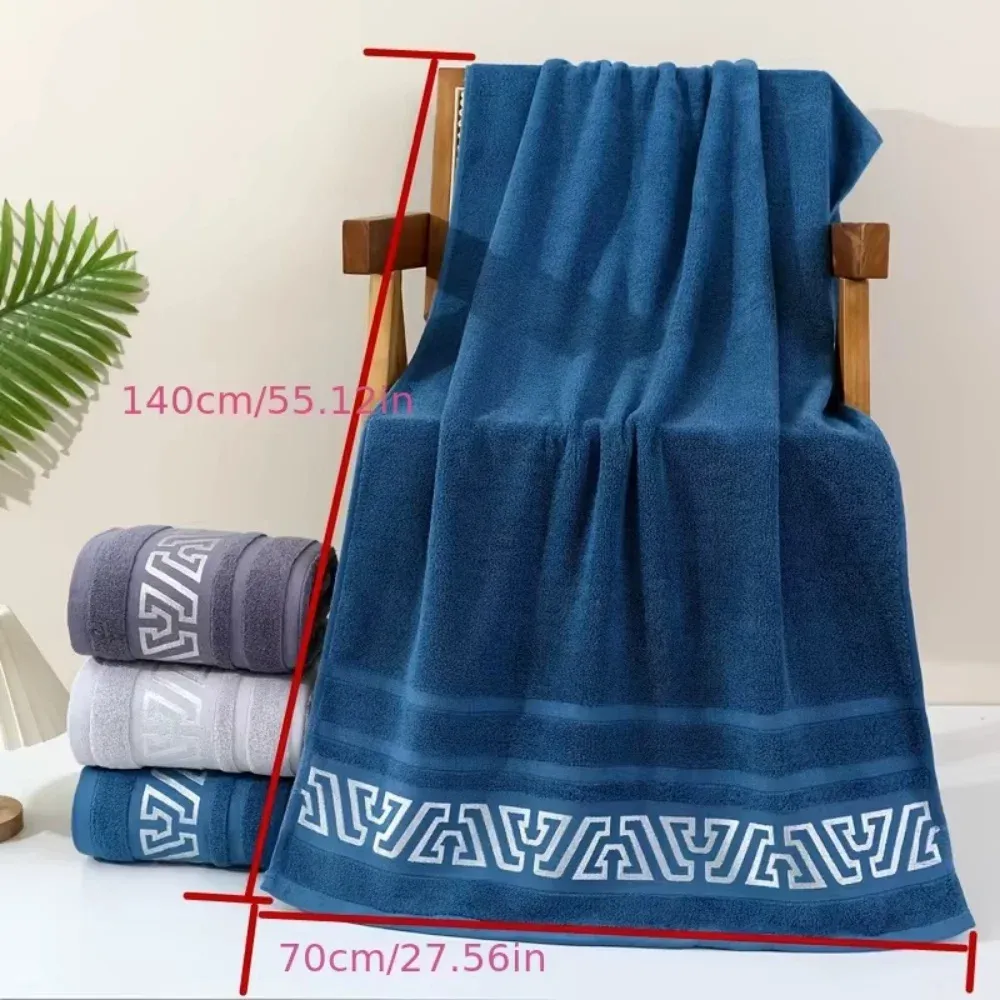 3-Piece Set Quick Dry Bath Towel for Adults - Plush Soft Thick Bath Sheet, Highly Absorbent & Fast Drying for Home, Spa, Gym - Elegant Bathroom Decor - Image 2