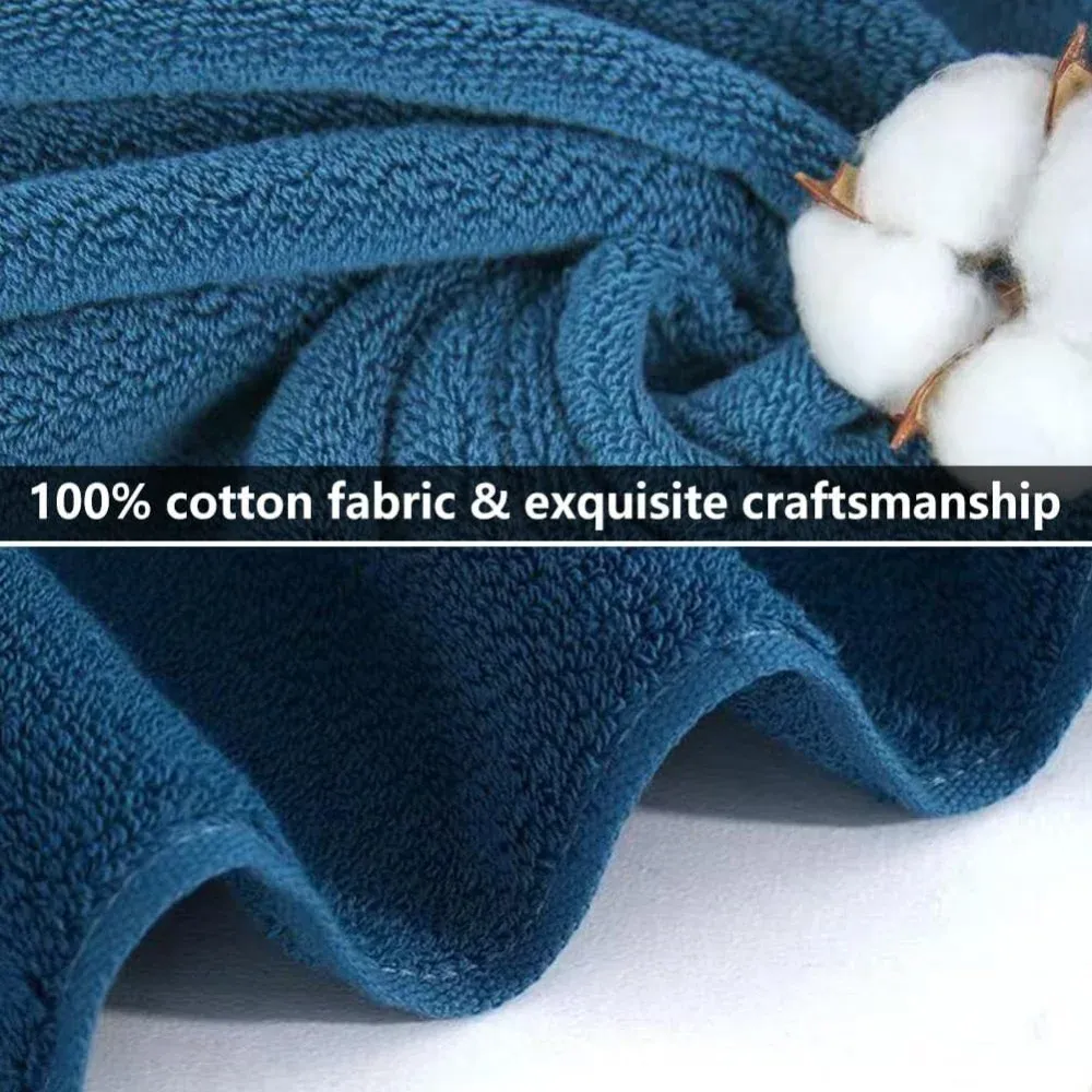 3-Piece Set Quick Dry Bath Towel for Adults - Plush Soft Thick Bath Sheet, Highly Absorbent & Fast Drying for Home, Spa, Gym - Elegant Bathroom Decor showcase 6