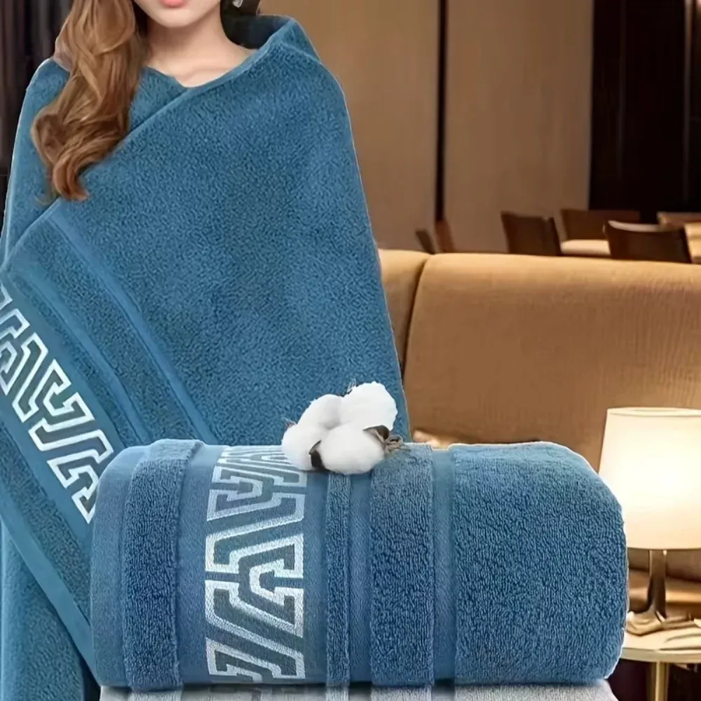 3-Piece Set Quick Dry Bath Towel for Adults - Plush Soft Thick Bath Sheet, Highly Absorbent & Fast Drying for Home, Spa, Gym - Elegant Bathroom Decor showcase 9