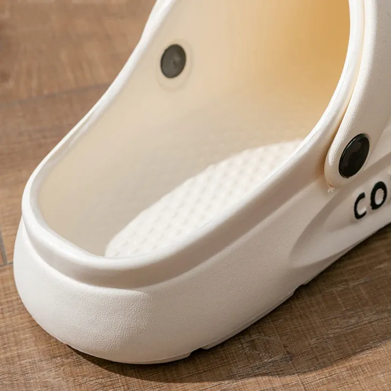 Summer Anti-Slip Hollow Slippers for Men & Women, Thick Bottom Casual Indoor Outdoor Sandals, Comfortable Couple Home Slides thumbnail 4