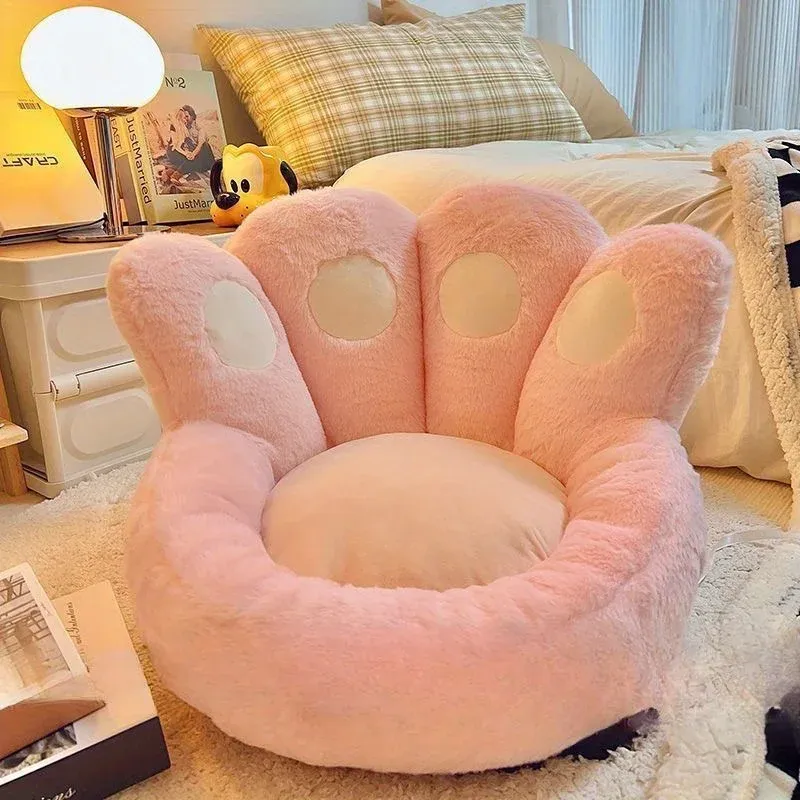 Comfortable Claw-Free Floor Seat Cushion for Adults & Kids - Plush Tatami Futon for Lazy Lounging, Bedroom, Bay Window, or Bedside Use - Ergonomic Sedentary Support - Image 1
