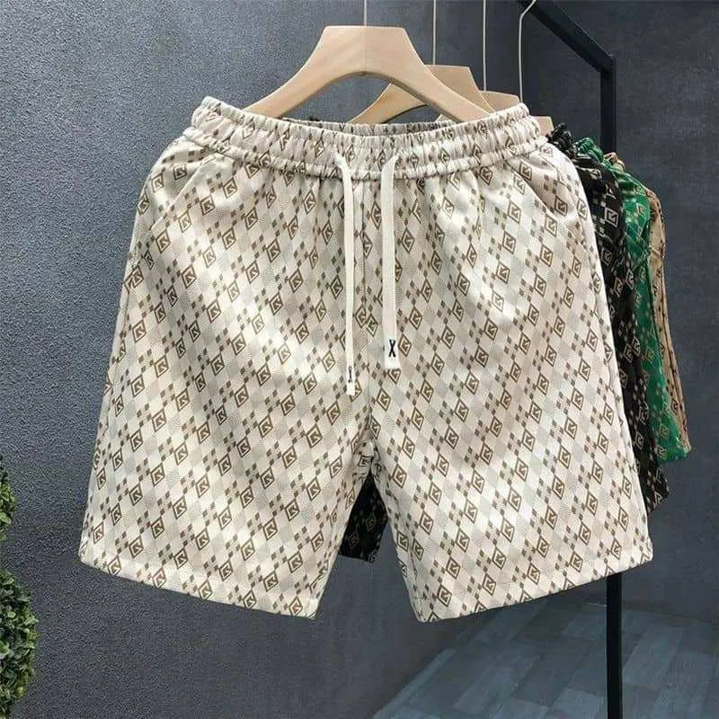 Hanlu Premium Lightweight Breathable Drawstring Shorts for Men Casual Summer Streetwear Essential thumbnail 1