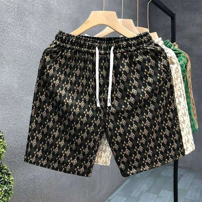 Hanlu Premium Lightweight Breathable Drawstring Shorts for Men Casual Summer Streetwear Essential thumbnail 2