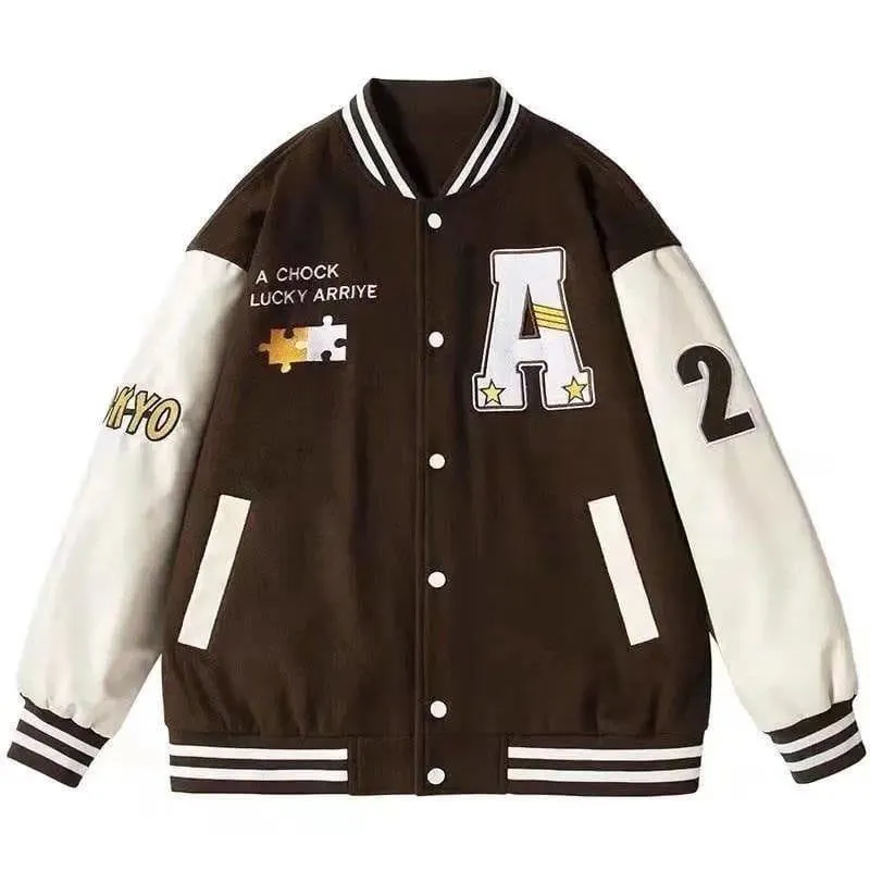 Rendy Baseball Style Varsity Jacket Classic Letterman Inspired Men’s Outerwear Coat thumbnail 4