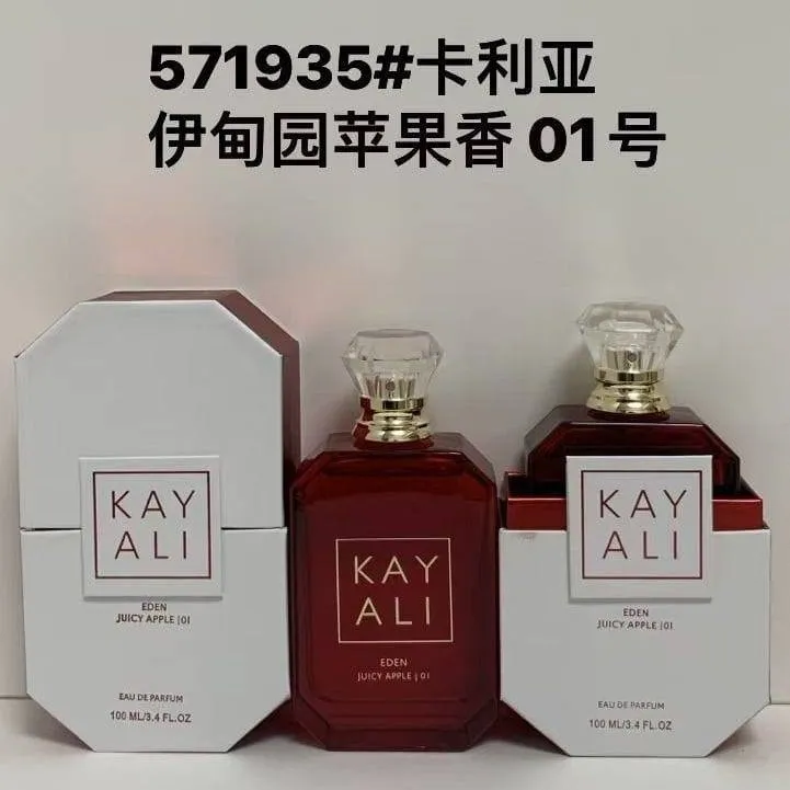 KAYALI Luxury Fragrance Collection Featuring Eden Juicy Apple Vanilla 28 Yum Pistachio Gelato and Sparkling Lychee Perfumes showcase 7